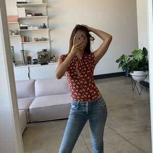 Vintage free people bodysuit